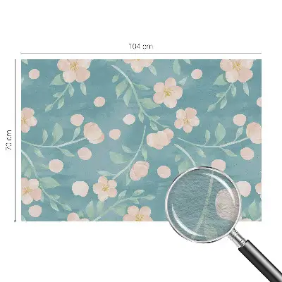 Foto behang op maat met een bloemig en elegant motief