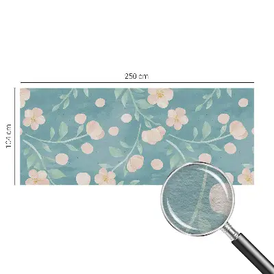 Foto behang op maat met een bloemig en elegant motief