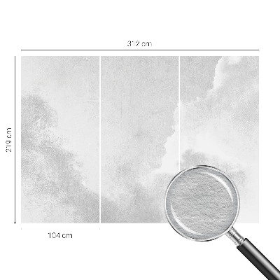 Fotobehang naadloos Subtiele wolken