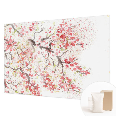 Fotobehang woonkamer Bloeiende takken