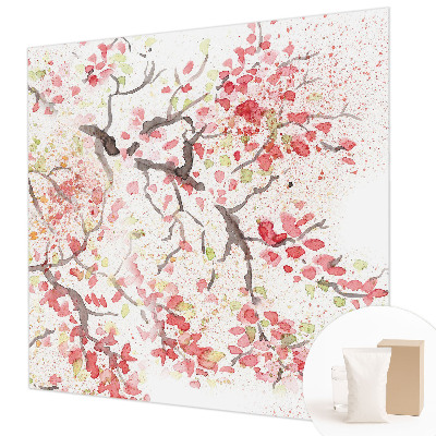 Fotobehang woonkamer Bloeiende takken