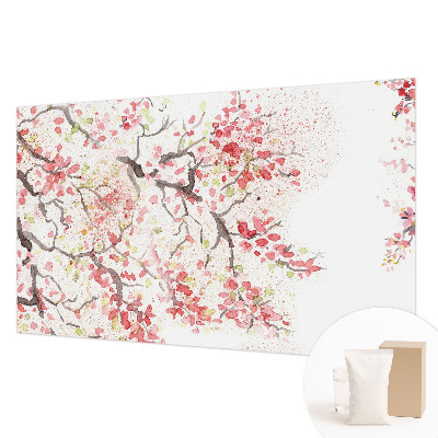 Fotobehang woonkamer Bloeiende takken