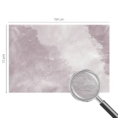 Fotobehang voor de slaapkamer met een paarse abstracte print