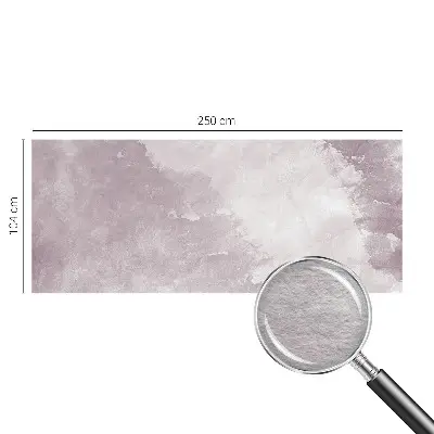Fotobehang voor de slaapkamer met een paarse abstracte print