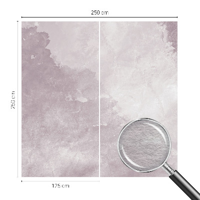 Fotobehang voor de slaapkamer Paarse abstractie