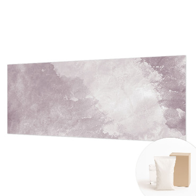 Fotobehang voor de slaapkamer Paarse abstractie