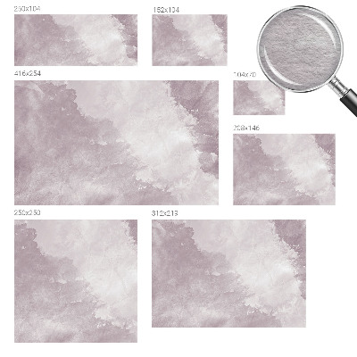 Fotobehang voor de slaapkamer Paarse abstractie