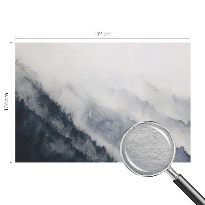 Fotobehang voor de woonkamer Bergmist