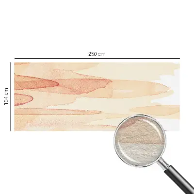Modern fotobehang voor de woonkamer met pastelstrepen als decoratief patroon