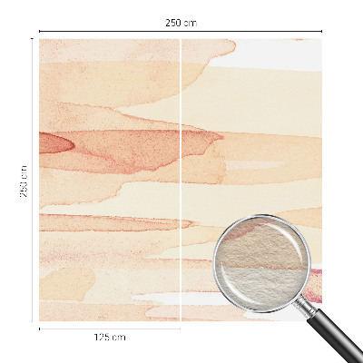 Modern fotobehang voor de woonkamer Pastelstreken