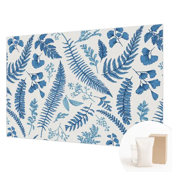 Luxe fotobehang met botanische patronen