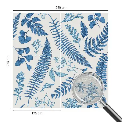 Luxe fotobehang met botanische patronen