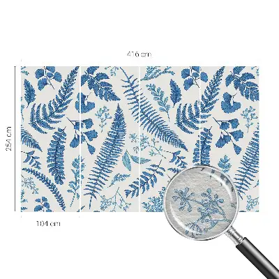Luxe fotobehang met botanische patronen
