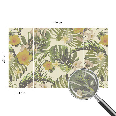 Hoogwaardig fotobehang Exotische flora