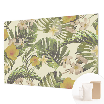 Hoogwaardig fotobehang met een motief van exotische flora