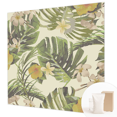 Hoogwaardig fotobehang met een motief van exotische flora
