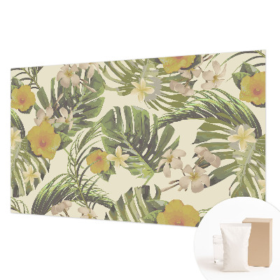 Hoogwaardig fotobehang met een motief van exotische flora