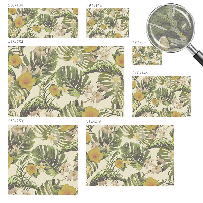 Hoogwaardig fotobehang Exotische flora