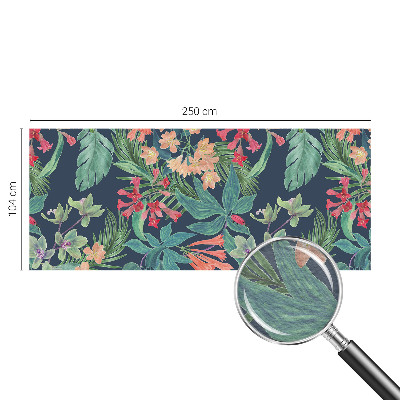 Kwalitatief fotobehang Tropische bloemen