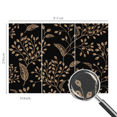 Groot fotobehang Botanische elegantie