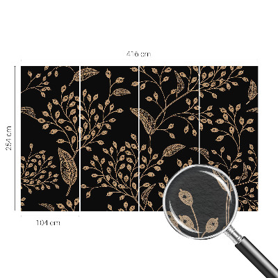 Groot fotobehang Botanische elegantie