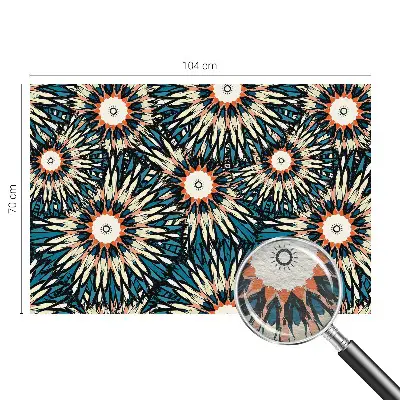Fotobehang vliesbehang met bloemmotief