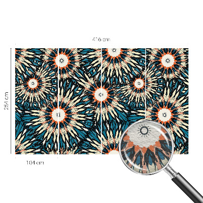 Fotobehang vliesbehang Bloemenergie