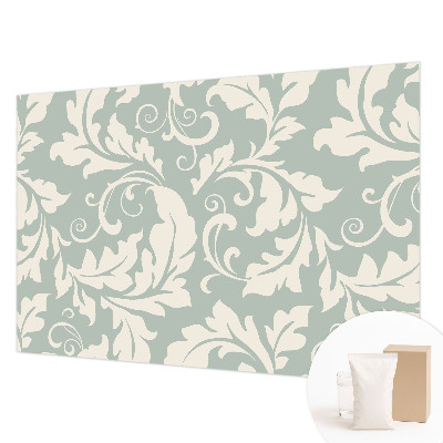 Vliesbehang fotobehang Decoratieve bladeren