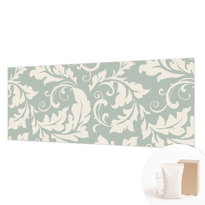 Vliesbehang fotobehang Decoratieve bladeren