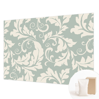 Vliesbehang fotobehang Decoratieve bladeren