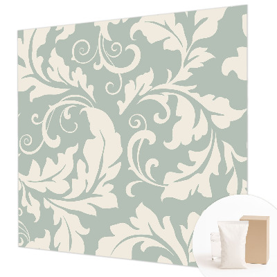 Vliesbehang fotobehang Decoratieve bladeren