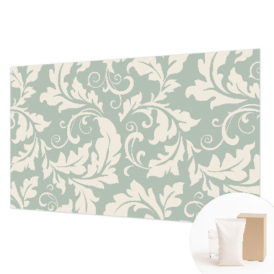 Vliesbehang fotobehang Decoratieve bladeren