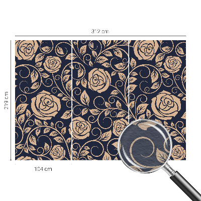 Fotobehang Romantische bloemen
