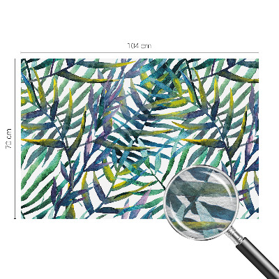 Vlies fotobehang op maat Exotische vegetatie