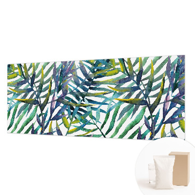 Vlies fotobehang op maat Exotische vegetatie