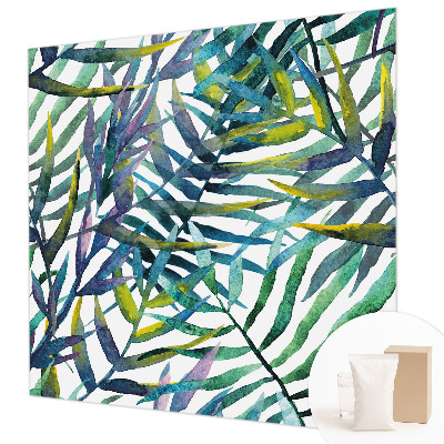 Vlies fotobehang op maat Exotische vegetatie