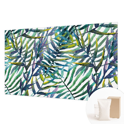 Vlies fotobehang op maat Exotische vegetatie