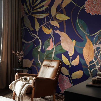 Muur behang Plantaardige elegantie