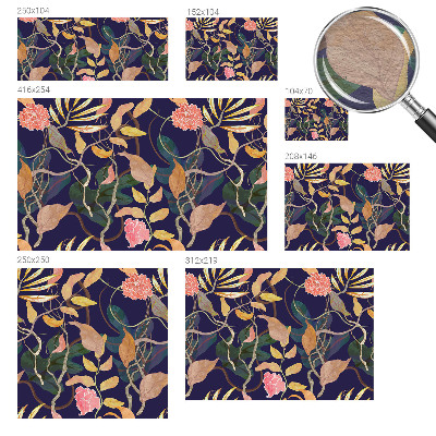 Muur behang Plantaardige elegantie