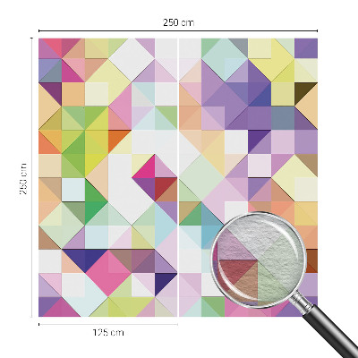 Fotobehang op maat Kleurrijke vormen