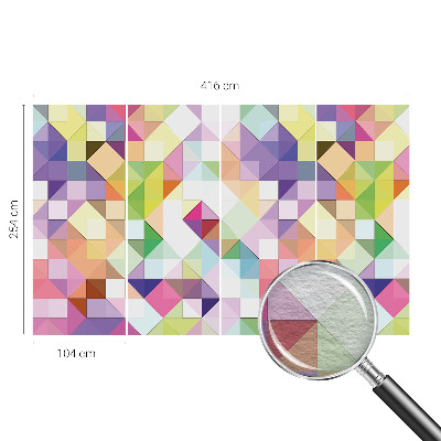 Fotobehang op maat Kleurrijke vormen