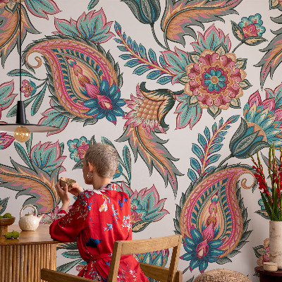 Naadloos fotobehang Oosters patroon