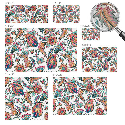 Naadloos fotobehang Oosters patroon