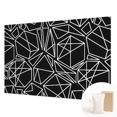 Fotobehang naadloos met een moderne abstracte print