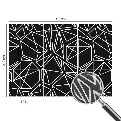 Fotobehang naadloos met een moderne abstracte print