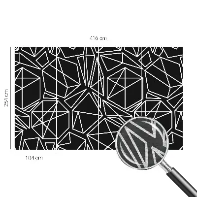 Fotobehang naadloos met een moderne abstracte print