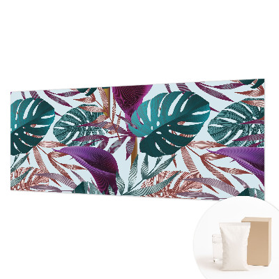 Fotobehang voor de slaapkamer Tropische compositie