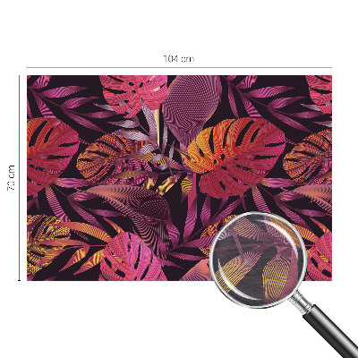 Fotobehang woonkamer Exotische bladeren