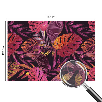 Fotobehang woonkamer Exotische bladeren