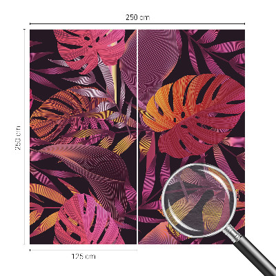 Fotobehang woonkamer Exotische bladeren